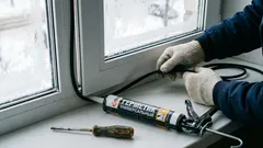 How to insulate a plastic window yourself: instructions and useful tips