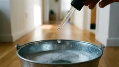 Simply add two drops to a bucket of cleaning solution, and your home will smell wonderful for several days—without any vinegar or lemon.