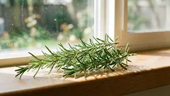 Placing rosemary sprigs on the windowsill: Why is this necessary and why is it recommended?